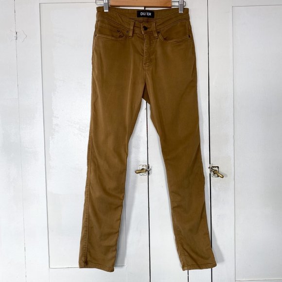 DUER | No Sweat Pant Slim Tobacco Brown Pants - Picture 2 of 8